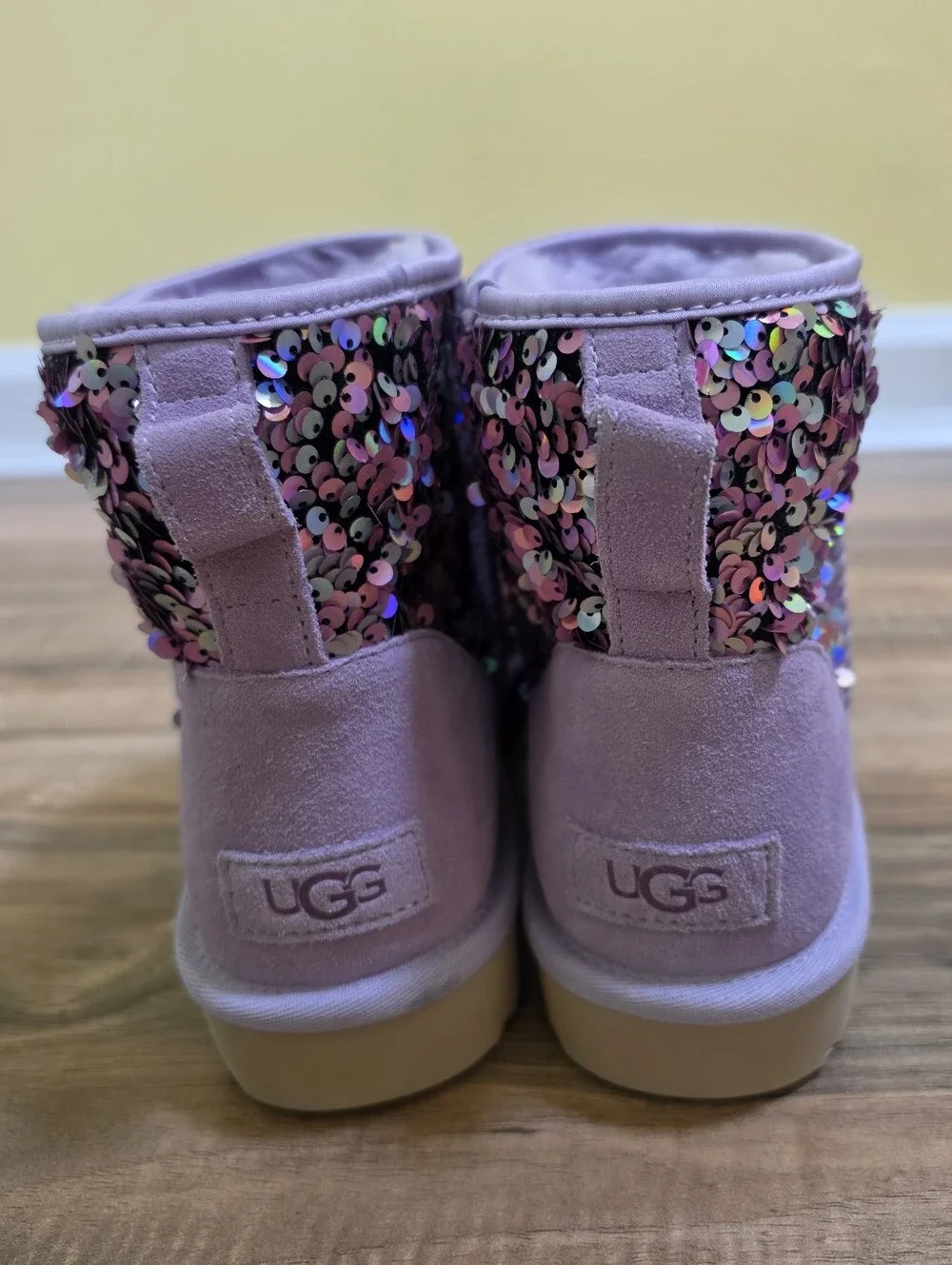UGG Classic Mini Stellar Sequin Boots